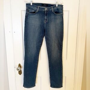 JBrand Dark Wash Skinny Jeans Womens Size 32 Stretch Denim Skinny Classic Jeans